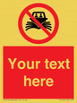 PL7742: Custom prohibition do not create wash no speeding of watercraft