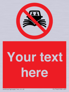 PL7742: Custom prohibition do not create wash no speeding of watercraft