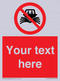 PL7742: Custom prohibition do not create wash no speeding of watercraft
