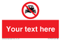 PL7742: Custom prohibition do not create wash no speeding of watercraft
