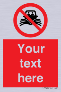 PL7742: Custom prohibition do not create wash no speeding of watercraft