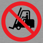 PM11248: P006 Prohibition: No access for forklift trucks and other industrial vehicles