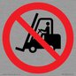 PM11248: P006 Prohibition: No access for forklift trucks and other industrial vehicles