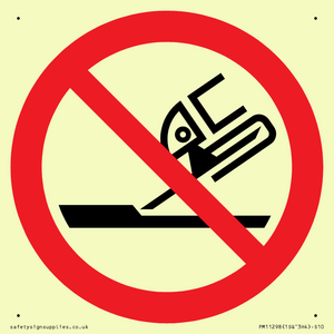 PM11298: Prohibition: Do not use for face grinding