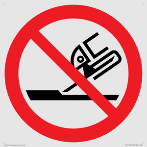 PM11298: Prohibition: Do not use for face grinding