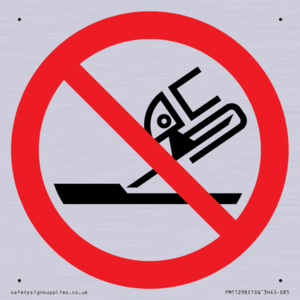 PM11298: Prohibition: Do not use for face grinding