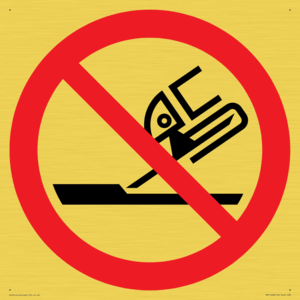 PM11298: Prohibition: Do not use for face grinding