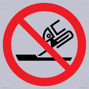 PM11298: Prohibition: Do not use for face grinding