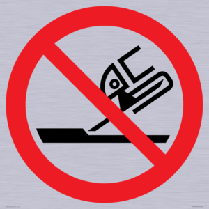 PM11298: Prohibition: Do not use for face grinding