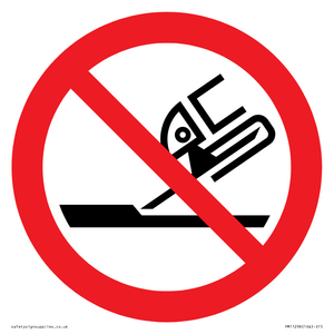 PM11298: Prohibition: Do not use for face grinding
