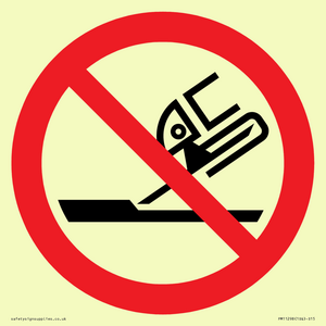 PM11298: Prohibition: Do not use for face grinding