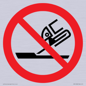 PM11298: Prohibition: Do not use for face grinding