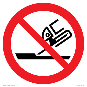 PM11298: Prohibition: Do not use for face grinding