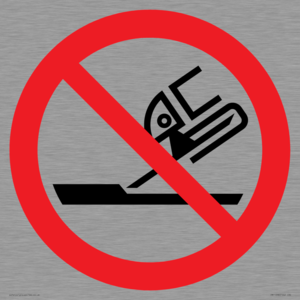 PM11298: Prohibition: Do not use for face grinding