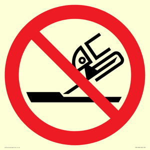 PM11298: Prohibition: Do not use for face grinding