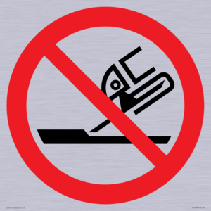 PM11298: Prohibition: Do not use for face grinding