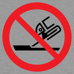 PM11298: Prohibition: Do not use for face grinding