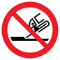 PM11298: Prohibition: Do not use for face grinding