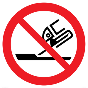 PM11298: Prohibition: Do not use for face grinding