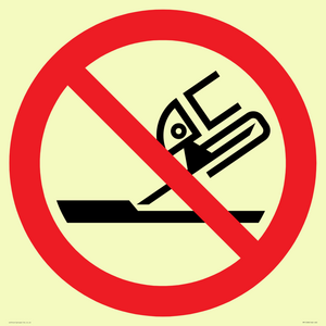 PM11298: Prohibition: Do not use for face grinding