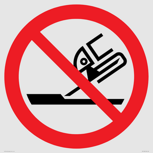 PM11298: Prohibition: Do not use for face grinding
