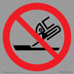 PM11298: Prohibition: Do not use for face grinding