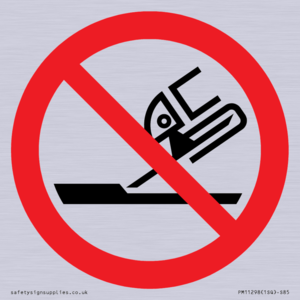 PM11298: Prohibition: Do not use for face grinding
