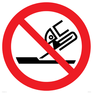 PM11298: Prohibition: Do not use for face grinding