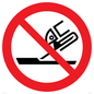 PM11298: Prohibition: Do not use for face grinding