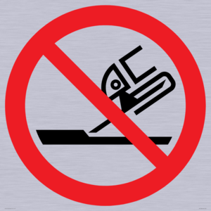 PM11298: Prohibition: Do not use for face grinding