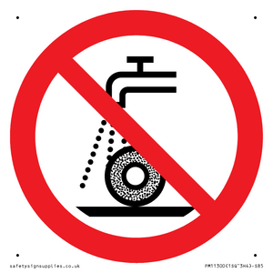 PM11300: Prohibition: Do not use for wet grinding