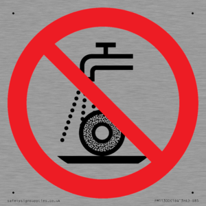 PM11300: Prohibition: Do not use for wet grinding