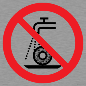 PM11300: Prohibition: Do not use for wet grinding