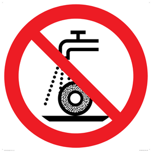 PM11300: Prohibition: Do not use for wet grinding