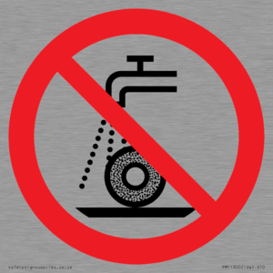 PM11300: Prohibition: Do not use for wet grinding