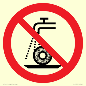 PM11300: Prohibition: Do not use for wet grinding
