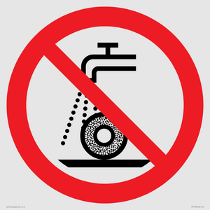PM11300: Prohibition: Do not use for wet grinding