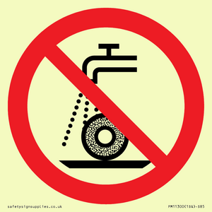 PM11300: Prohibition: Do not use for wet grinding