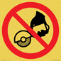 PM11302: Prohibition: Do not use with hand-held grinding machine
