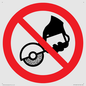 PM11302: Prohibition: Do not use with hand-held grinding machine