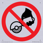 PM11302: Prohibition: Do not use with hand-held grinding machine