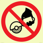 PM11302: Prohibition: Do not use with hand-held grinding machine