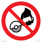 PM11302: Prohibition: Do not use with hand-held grinding machine