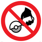 PM11302: Prohibition: Do not use with hand-held grinding machine
