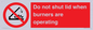 PM12634: Do not shut lid when burners are operating