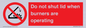 PM12634: Do not shut lid when burners are operating