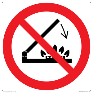 PM12684: Prohibition: Do not shut lid when burners are operating