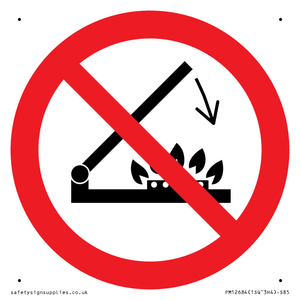 PM12684: Prohibition: Do not shut lid when burners are operating