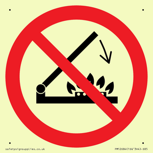 PM12684: Prohibition: Do not shut lid when burners are operating