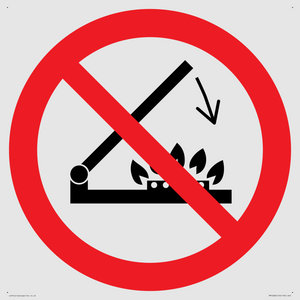 PM12684: Prohibition: Do not shut lid when burners are operating